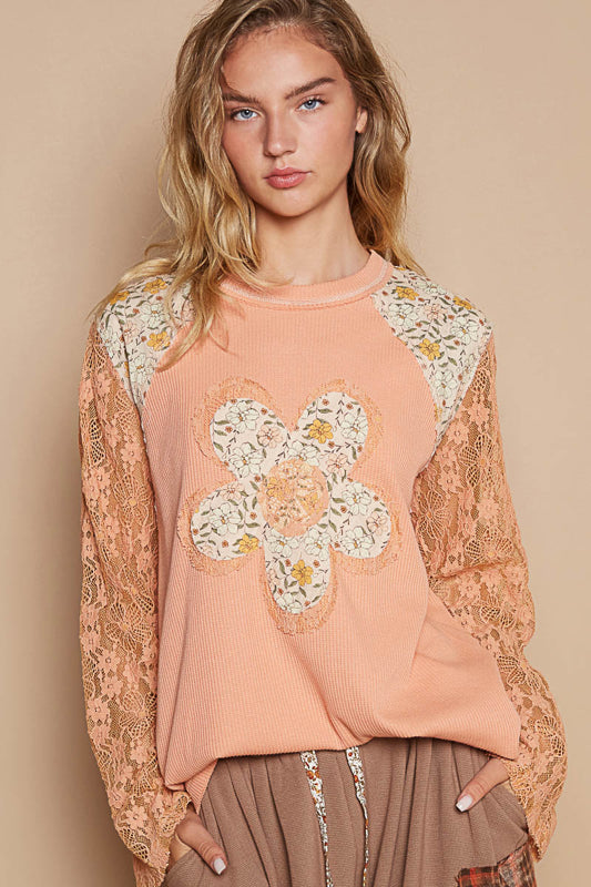 POL Daisy Long Sleeve Top