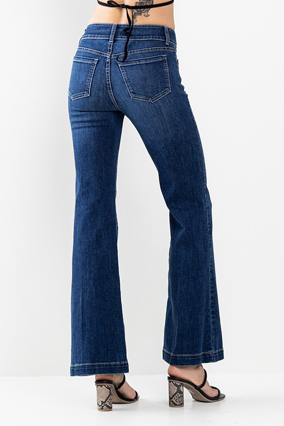 Dark Wash Flare Jeans