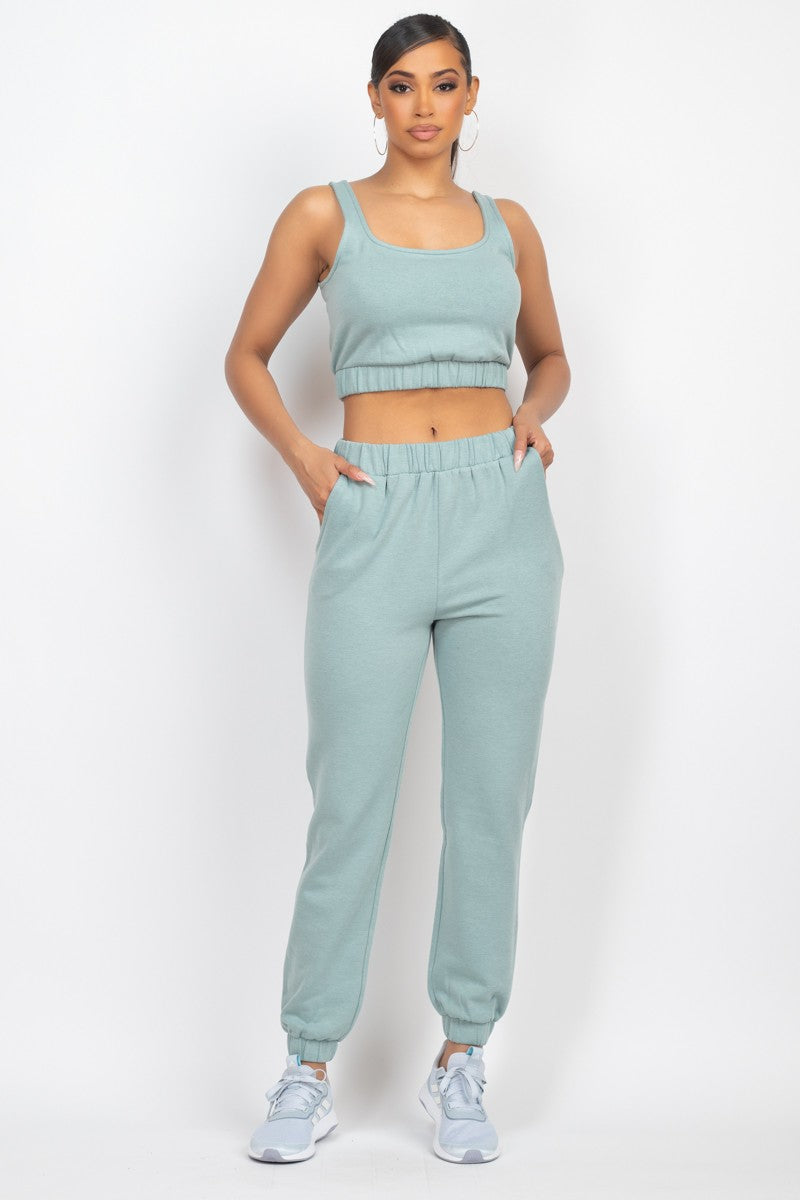 Jogger Set Sage Green