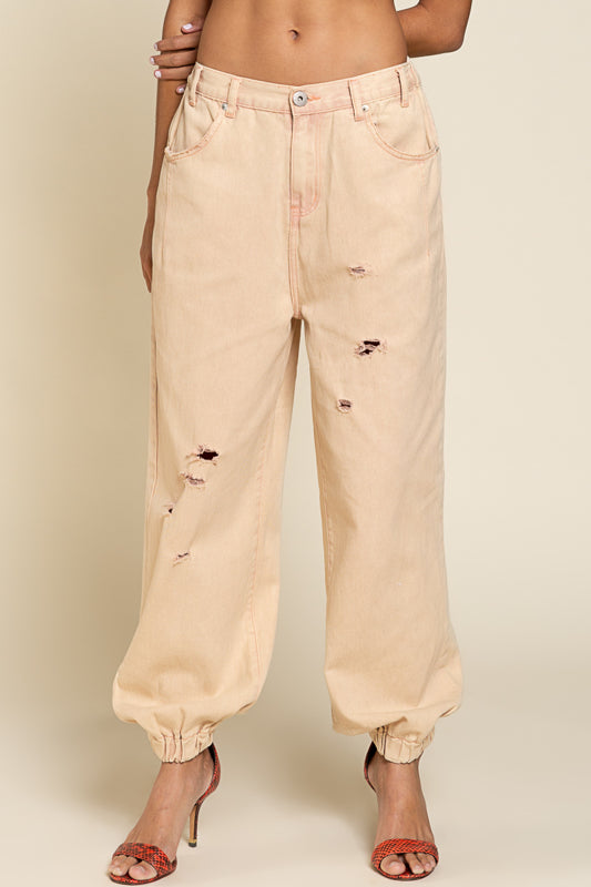 POL Distressed Joggers