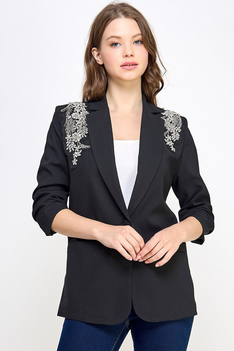 Rhinestone Blazer