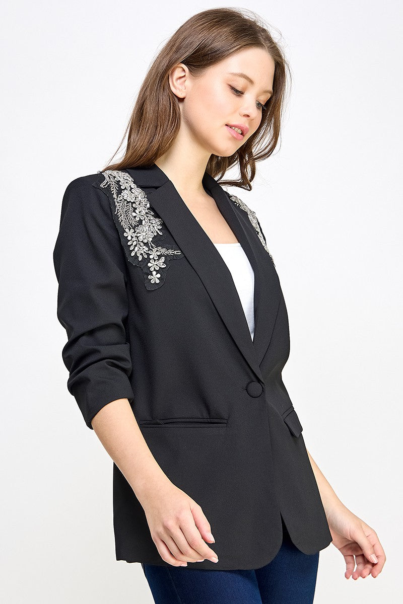 Rhinestone Blazer